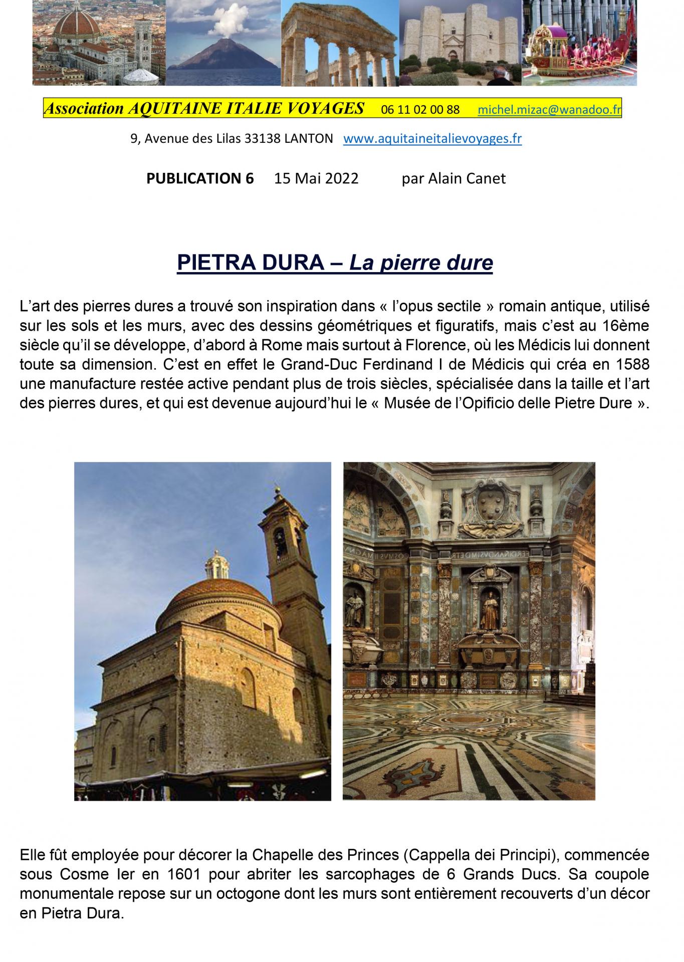 Publication 6 pietra dura 1