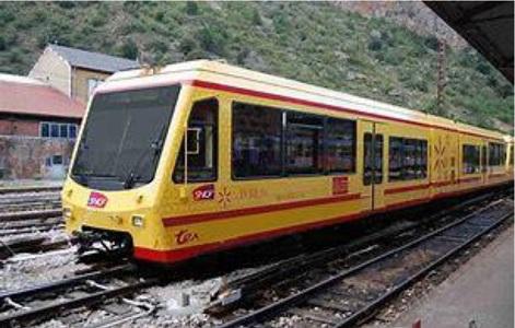 Train jaune
